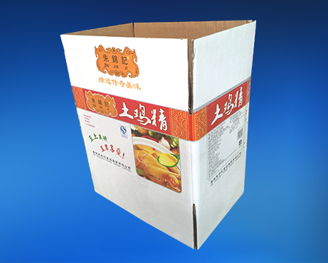 鸡精彩色纸箱包装